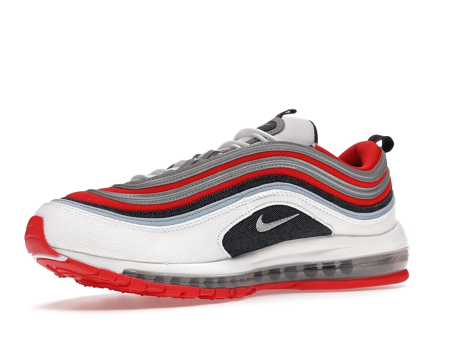 Фото № 4 с приближением к товару «‎Nike Air Max 97 USA Denim»