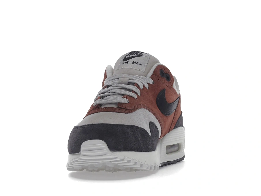 Фото № 2 с приближением к товару «‎Nike Air Max 90/1 Red Sepia Oil Grey »