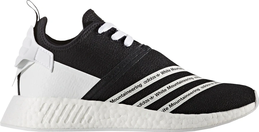 Фото № 1 с приближением к товару «‎adidas NMD R2 White Mountaineering Black White»
