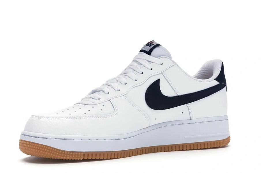 Фото № 3 с приближением к товару «‎Nike Air Force 1 Low 07 White Obsidian»