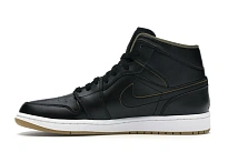 Фото № 3 с приближением к товару «‎Jordan 1 Retro Mid Black Metallic Gold»