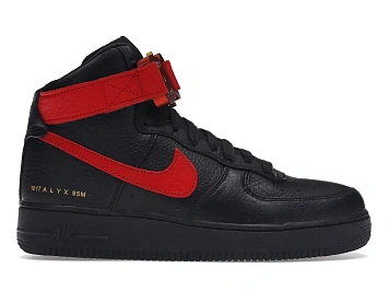 Nike Air Force 1 High 1017 ALYX 9SM Black Red (CQ4018-004) - 1