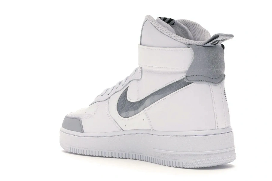 Фото № 5 с приближением к товару «‎Nike Air Force 1 High Under Construction White»