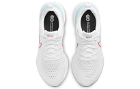 Фото № 4 с приближением к товару «‎ Nike React Infinity Run Flyknit 2 Running shoes WhiteGlacier IcePhoton DustChile Red»