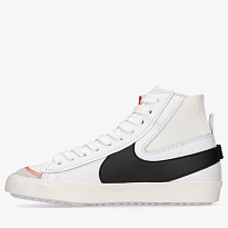 Фото № 2 с приближением к товару «‎Nike Blazer Mid '77 Jumbo Retro Sneakers WhiteBlack»