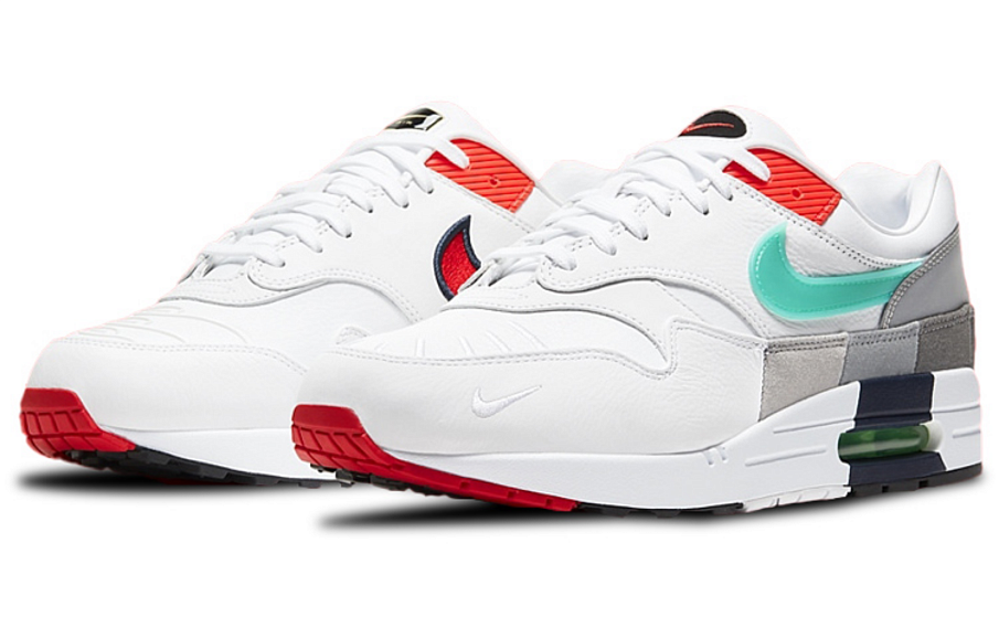 Фото № 3 с приближением к товару «‎Nike Air Max 1 "Evolution Of Icons" WhiteGreyRed»