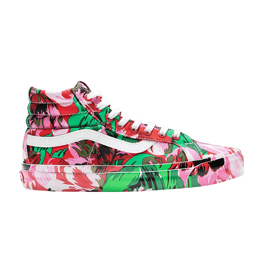 Фото № 1 с приближением к товару «‎Kenzo x Vans OG Sk8-Hi LX Floral Red»