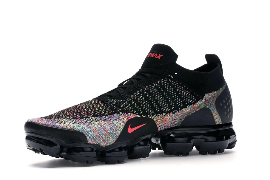 Фото № 2 с приближением к товару «‎Nike Air VaporMax 2 Black Multi-Color»
