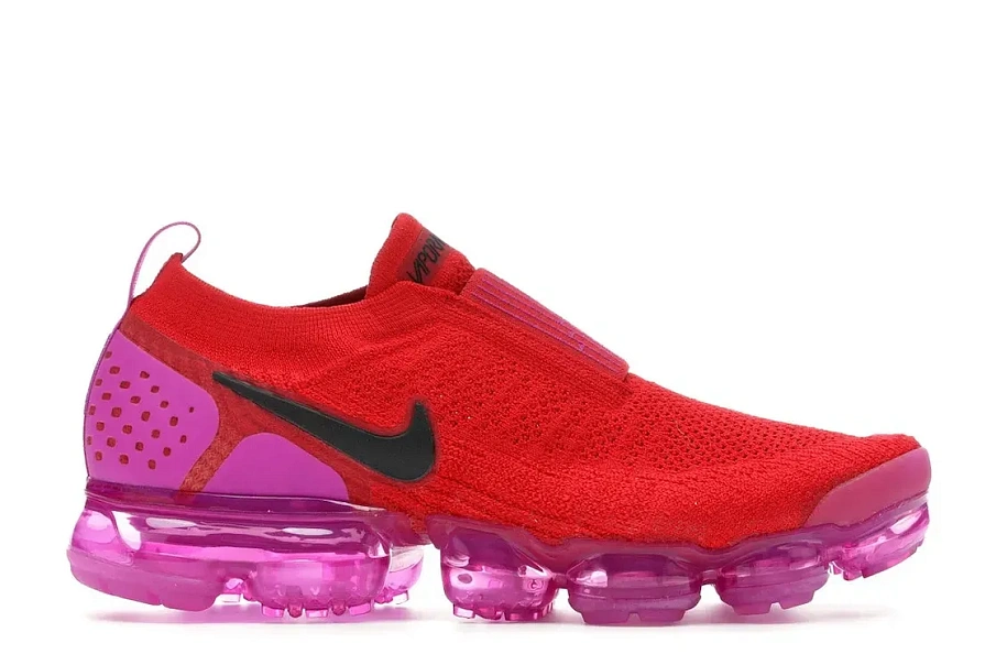 Фото № 1 с приближением к товару «‎Nike Air VaporMax Moc 2 University Red Fuchsia Blast »