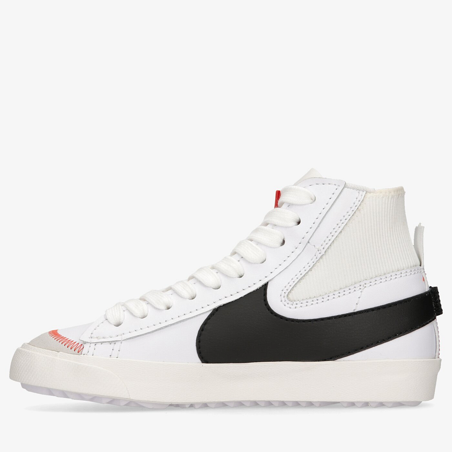 Фото № 2 с приближением к товару «‎Nike Blazer Mid '77 Jumbo Retro Sneakers WhiteBlack»