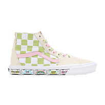 Фото № 1 с приближением к товару «‎Emma Mulholland on Holiday x Vans Sk8-Hi Tapered Whimsical Checkerboard»