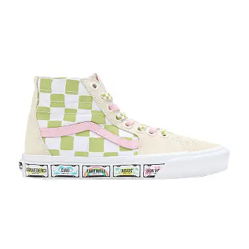 Emma Mulholland on Holiday x Vans Sk8-Hi Tapered Whimsical Checkerboard - 1