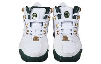  Nike Lebron 3 Vintage basketball shoes WhiteDeep ForestGold Dust - 3