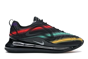 Nike Air Max 720 Black Neon Streaks - 1