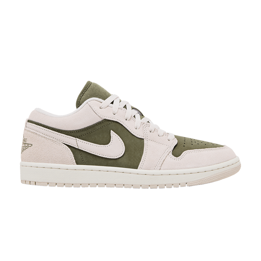 Фото № 1 с приближением к товару «‎Air Jordan 1 Low Medium Olive»
