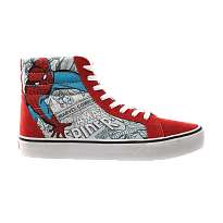 Фото № 1 с приближением к товару «‎Marvel x Vans Sk8-Hi Reissue Spiderman»