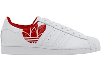 Фото № 1 с приближением к товару «‎adidas Superstar Scarlet Red Trefoil»