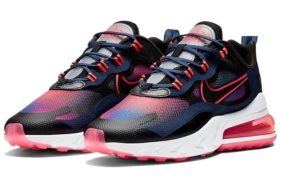 Фото № 3 с приближением к товару «‎Nike Wmns Air Max 270 React SE 'Midnight Navy Crimson'»