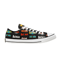 Фото № 1 с приближением к товару «‎Batman x Converse Chuck Taylor All Star Low 80th Anniversary - Logo»