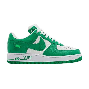 Louis Vuitton x Nike Air Force 1 Low White Gym Green
