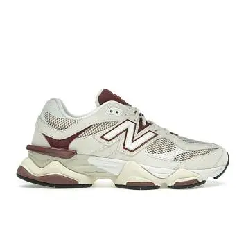New Balance 9060 Linen Burgundy - 1