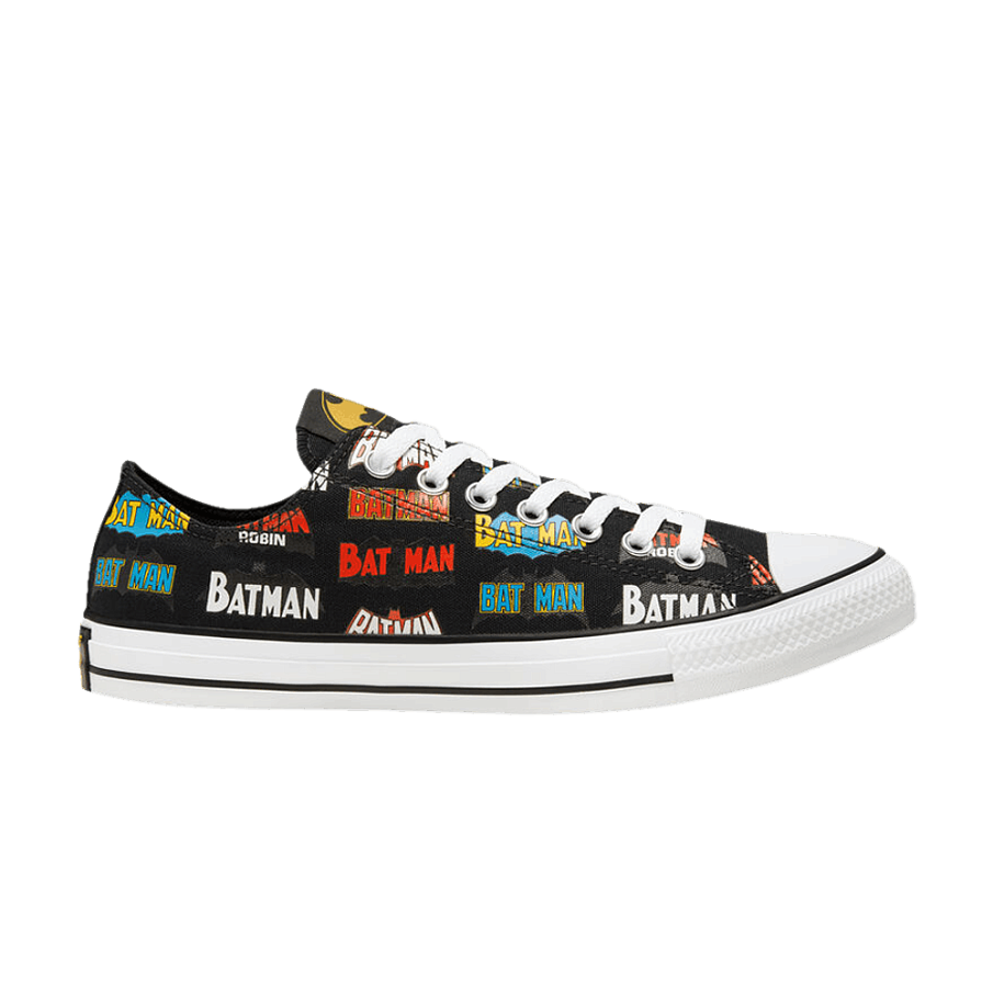 Фото № 1 с приближением к товару «‎Batman x Converse Chuck Taylor All Star Low 80th Anniversary - Logo»
