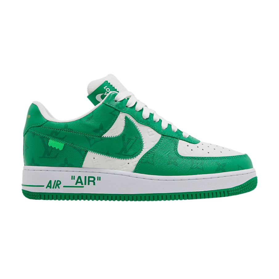 Фото № 1 с приближением к товару «‎Louis Vuitton x Nike Air Force 1 Low White Gym Green»