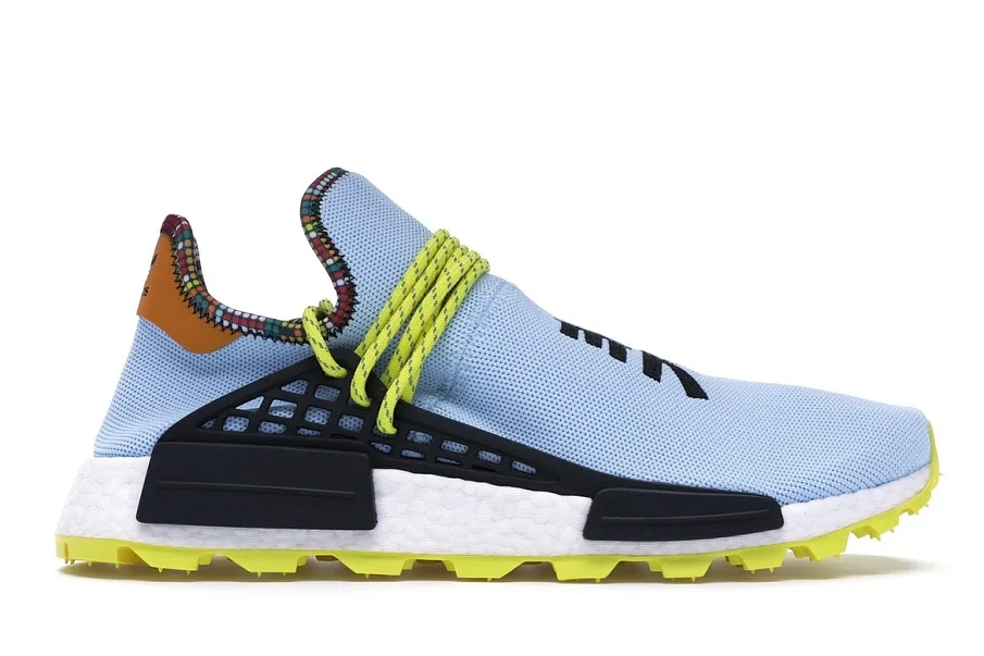 Фото № 1 с приближением к товару «‎adidas NMD Hu Pharrell Inspiration Pack Clear Sky»