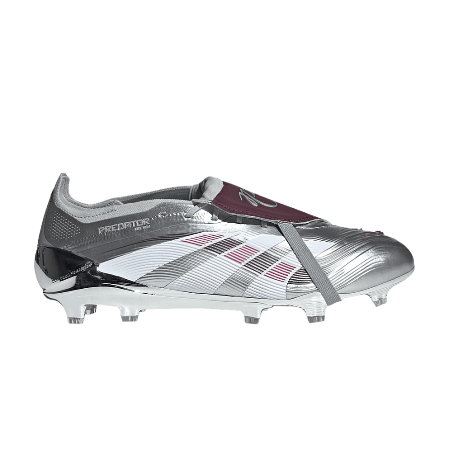 Фото № 1 с приближением к товару «‎Jude Bellingham x adidas Predator Elite Foldover Tongue FG Chrome Dream»