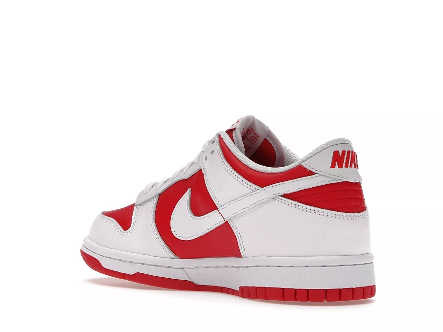 Фото № 4 с приближением к товару «‎Nike Dunk Low Championship Red (2021) »