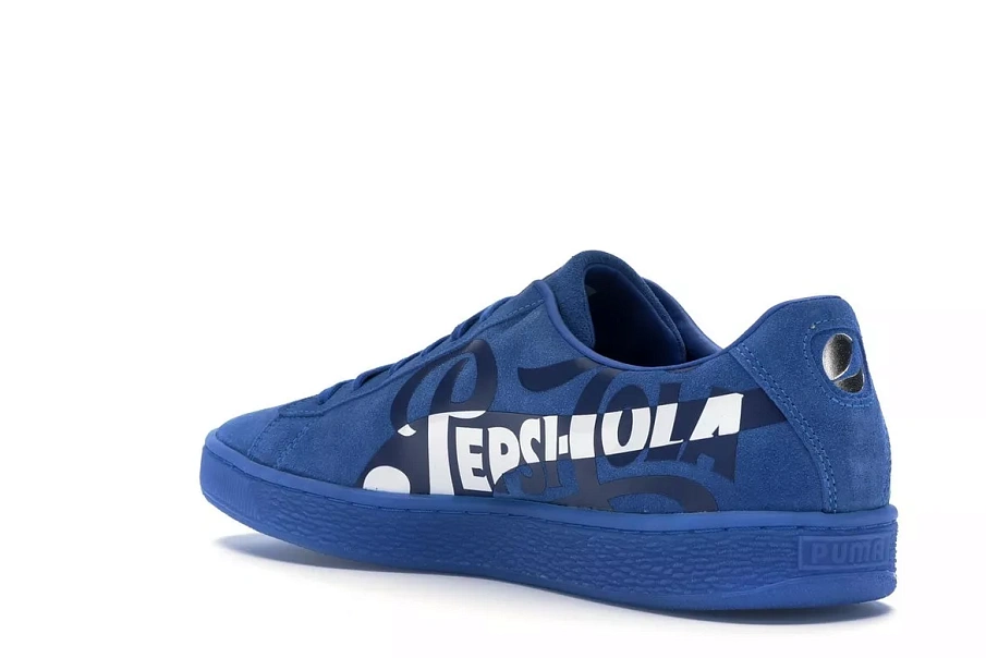 Фото № 4 с приближением к товару «‎Puma Suede Pepsi Blue»