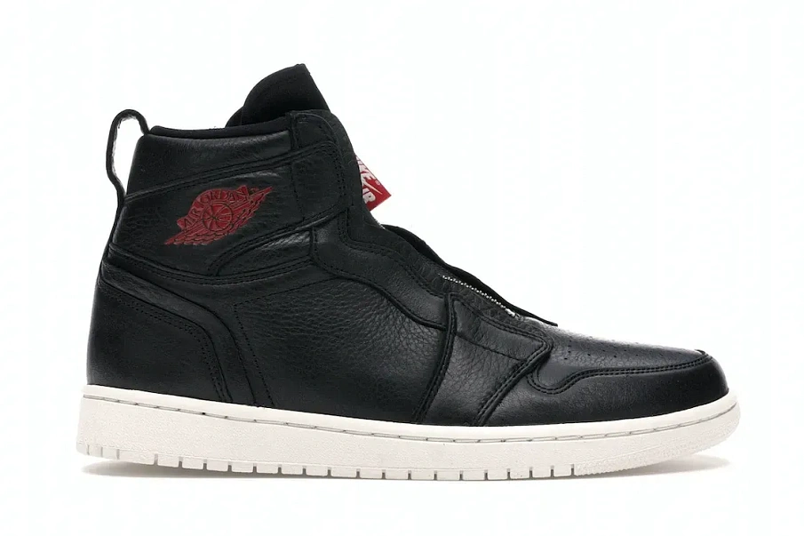 Фото № 1 с приближением к товару «‎Jordan 1 Retro High Zip Black Gym Red Phantom »