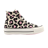 Фото № 1 с приближением к товару «‎Converse Women's Chuck Taylor All Star Lift High Leopard (568002C)»
