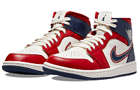 Фото № 3 с приближением к товару «‎Nike Air Jordan 1 Mid "USA"»