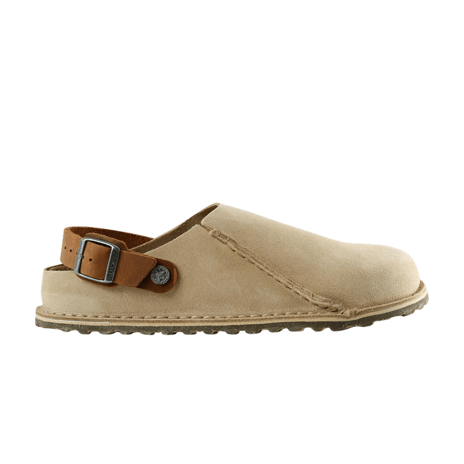 Фото № 1 с приближением к товару «‎Birkenstock Women's Lutry Premium Sandal Sandcastle Cognac»