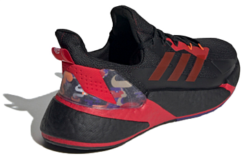 Adidas X9000L4 Running Shoes Core BlackOrangeScarlet - 5