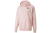 Фото № 2 с приближением к товару «‎Puma Mens Club Graphic Hoodie PinkRed»