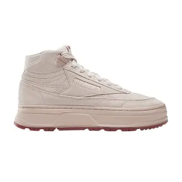 Reebok Women's Club C Geo Mid Pink Stucco - 1