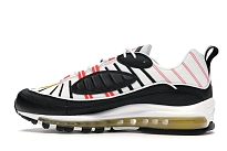 Фото № 2 с приближением к товару «‎Nike Air Max 98 Black White Yellow Crimson»