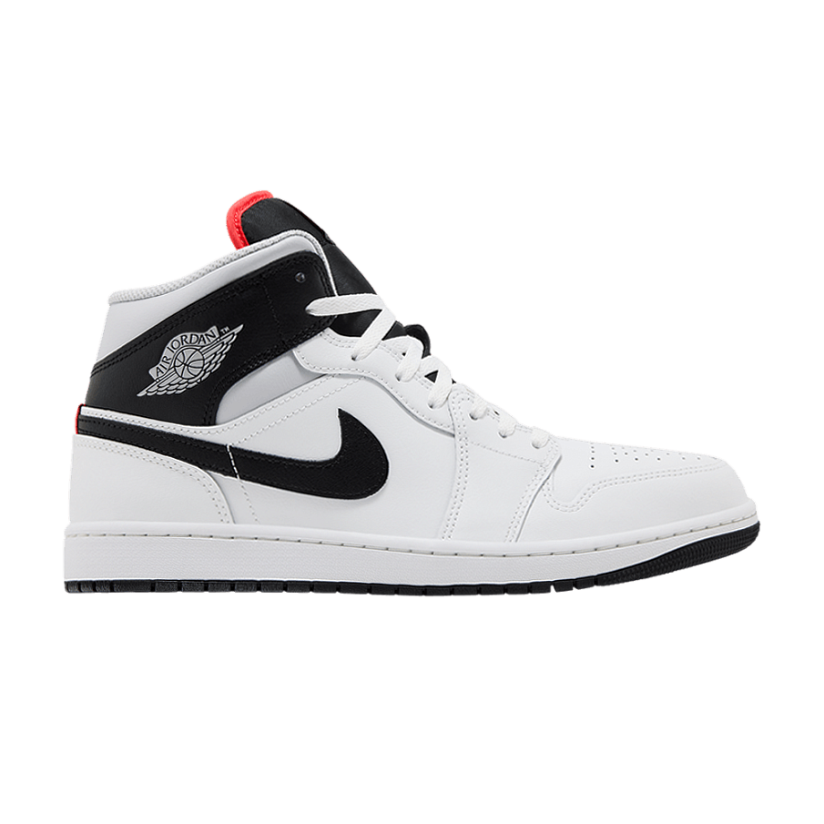 Фото № 1 с приближением к товару «‎Air Jordan 1 Mid Summit White»