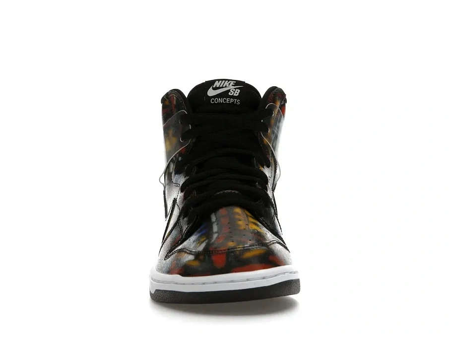 Фото № 2 с приближением к товару «‎Nike SB Dunk High Concepts Stained Glass»