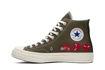 Comme des Garçons Play x Converse Chuck 70 Hi Top Multi Heart - 4