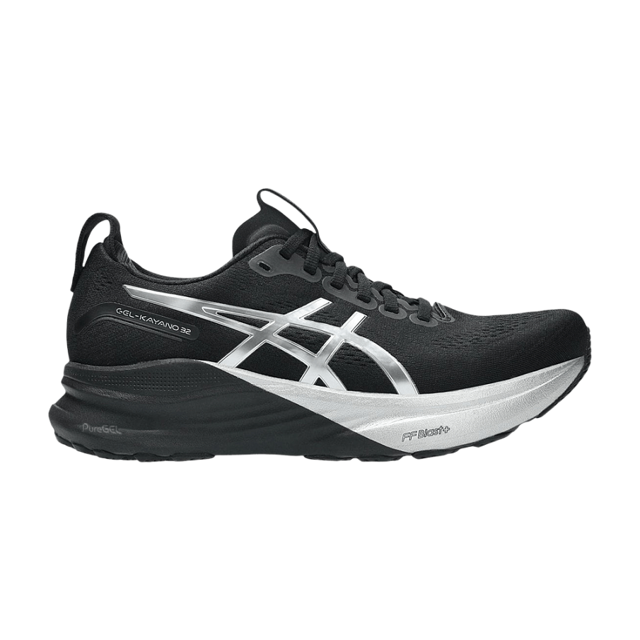 Фото № 1 с приближением к товару «‎ASICS Women's GEL-Kayano 32 Platinum Platinum Black»