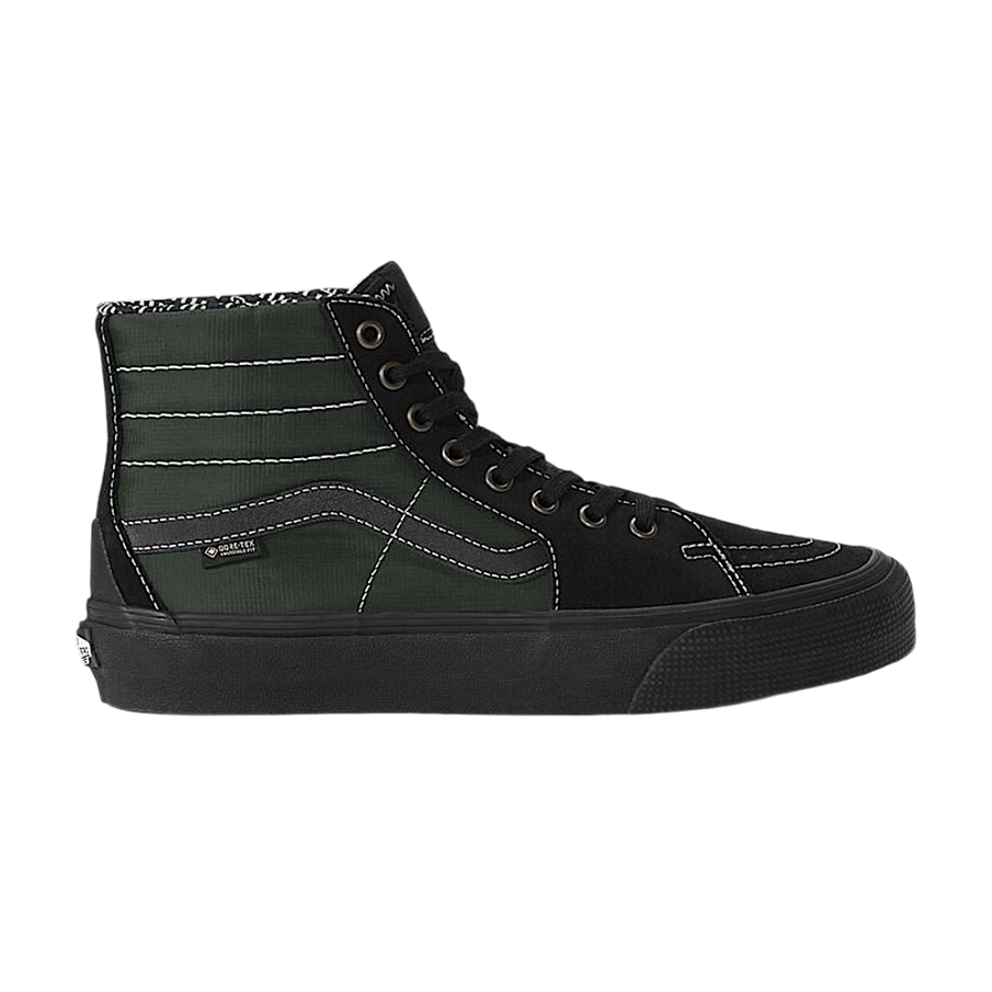 Фото № 1 с приближением к товару «‎Vans Sk8-Hi GORE-TEX Outdoor - Black Green»