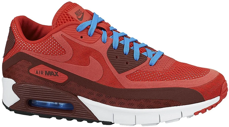 Фото № 1 с приближением к товару «‎Nike Air Max 90 Breathe Chilling Red»