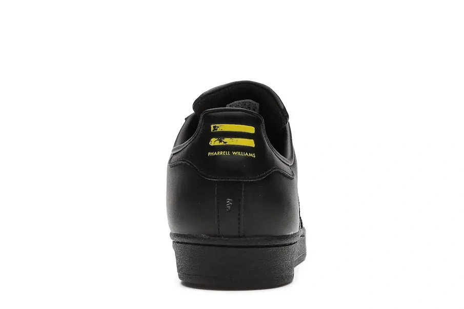 Фото № 4 с приближением к товару «‎adidas Superstar Supershell Pharrell Black Yellow»