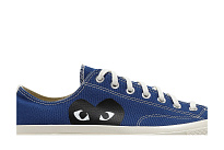 Фото № 3 с приближением к товару «‎Comme des Garçons PLAY x Converse Chuck 70 Low Blue Quartz»