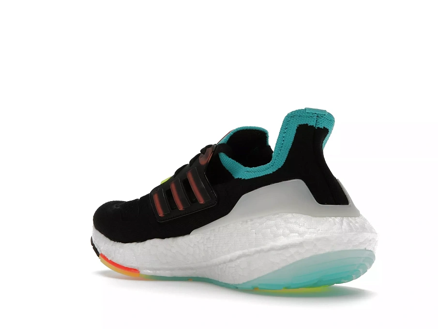 Фото № 6 с приближением к товару «‎adidas Ultra Boost 22 Black Turbo Mint Rust»