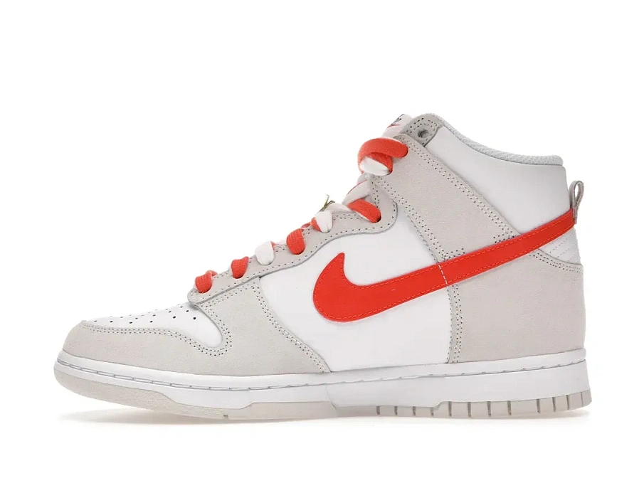 Фото № 3 с приближением к товару «‎Nike Dunk High First Use White Sail Orange »