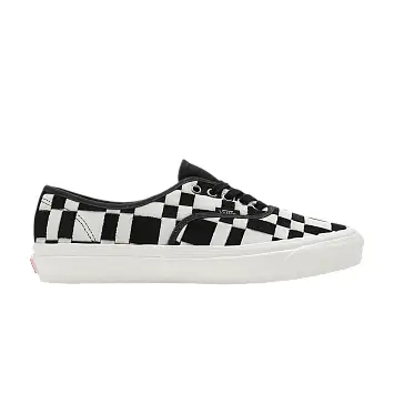 Vans Authentic 44 DX Woven Check - Black White - 1